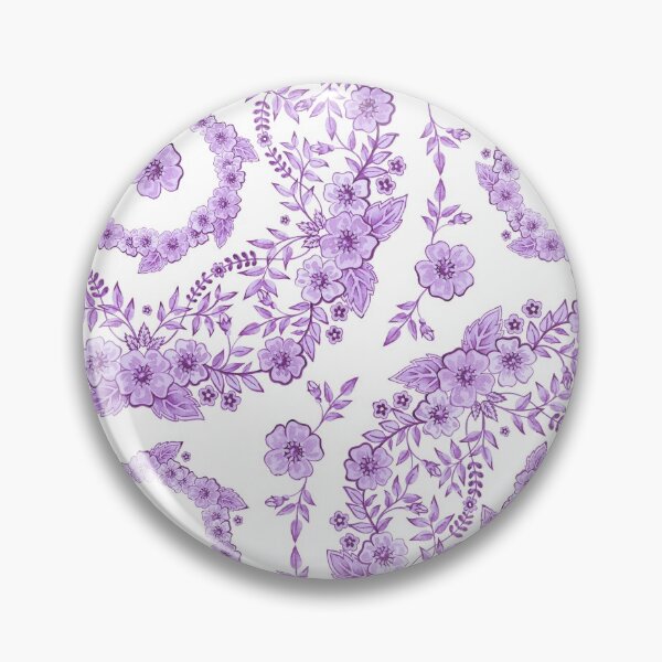 Item preview, Violet Purple Rhapsody Floral designed and sold by PatriciaSheaDesigns.