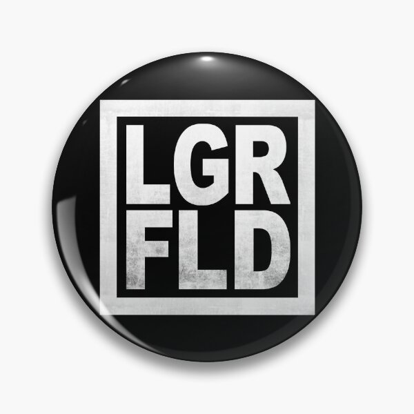 Item preview, LGRFLD – Lagerfeld | white on black designed and sold by un-artiges.