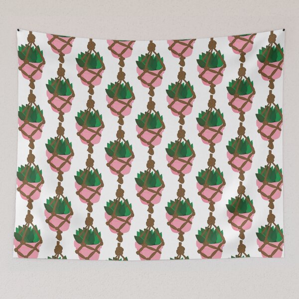 Item preview, hanging plant pink designed and sold by Lauren Ellis.