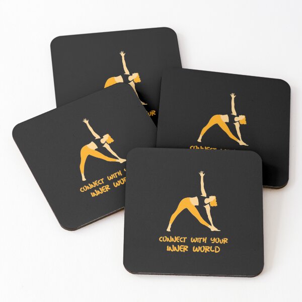 Item preview, Yoga connect with your inner world designed and sold by miminova.