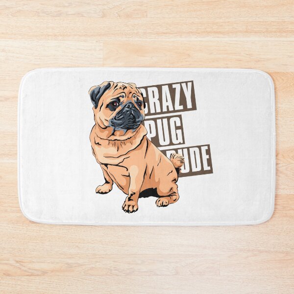 Item preview, crazy pug dude designed and sold by Panupong Khammin.