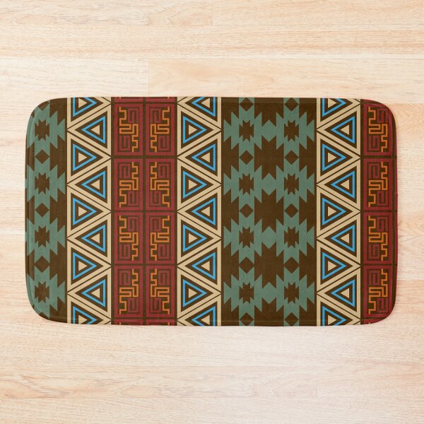 Item preview, Aztec Pattern Design 2 Beige cream and green designed and sold by Jake Purcell.
