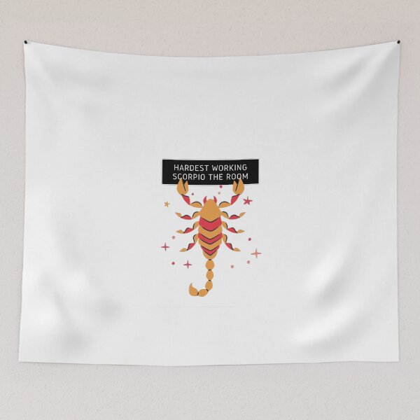 Item preview, Hardest working scorpio in the room designed and sold by lovesuperkarma.