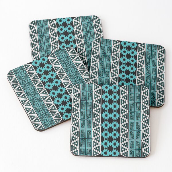 Item preview, Aztec Pattern Design 2 icey blue  designed and sold by Jake Purcell.