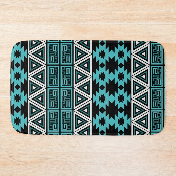 Item preview, Aztec Pattern Design 2 icey blue  designed and sold by Jake Purcell.