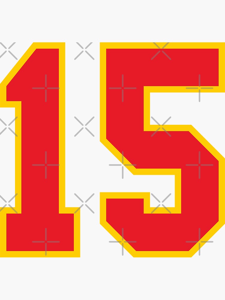 3 - number 3 - jersey number for sportsteam' Sticker