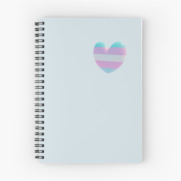 Item preview, Trans Flag Heart  designed and sold by mooboo24.