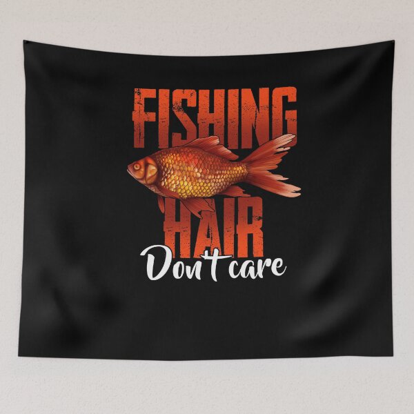 Item preview, Fishing Hair Don't Care designed and sold by Sbgarror.