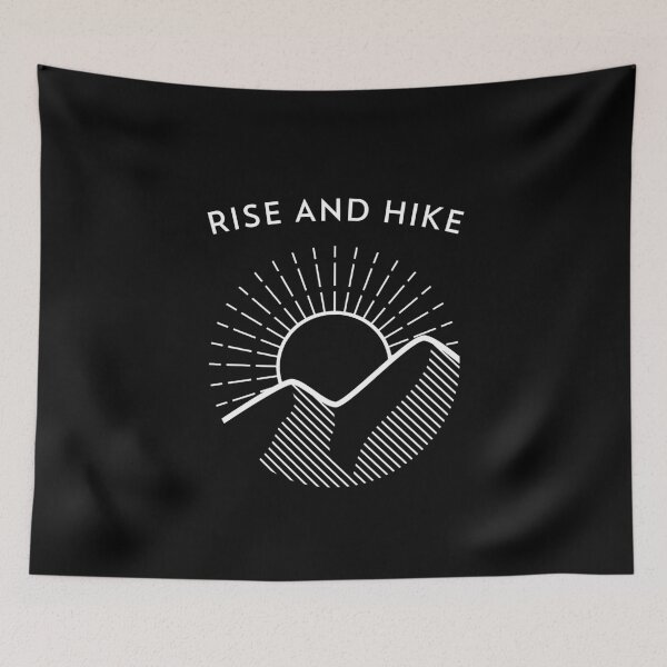 Aperçu de l'œuvre Rise and Hike créée et vendue par trailheadco.