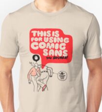 Comic sans Unisex T-Shirt