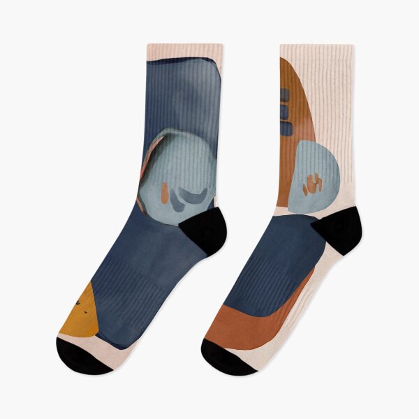 Item preview, Blush and Navy Abstract Design designed and sold by Lisa Casineau.