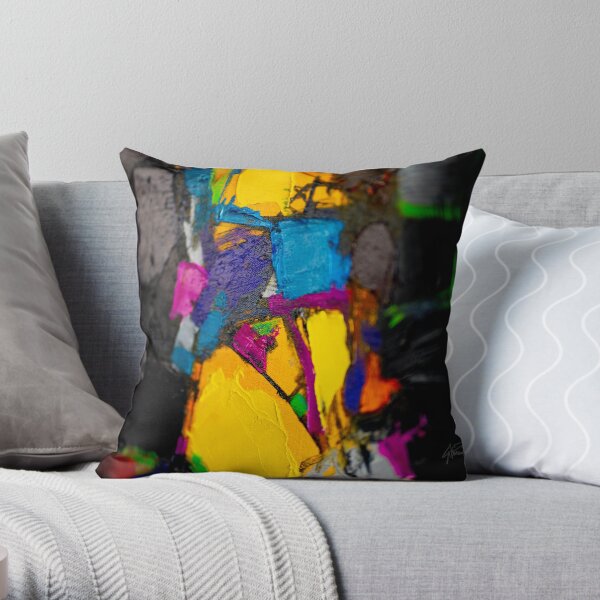 Painting Detail Design 1 Throw Pillow