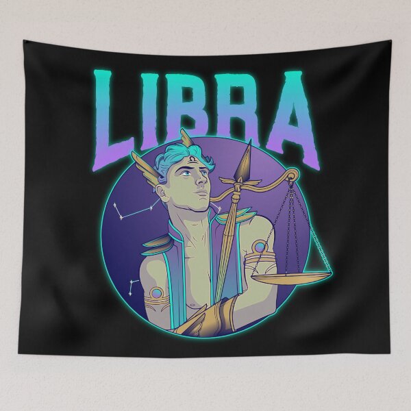 Item preview, Libra Horoscope Sign Design designed and sold by Paula Helit.