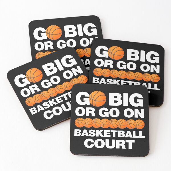 Item preview, Go Big or Go on Basketball Court designed and sold by elhefe.
