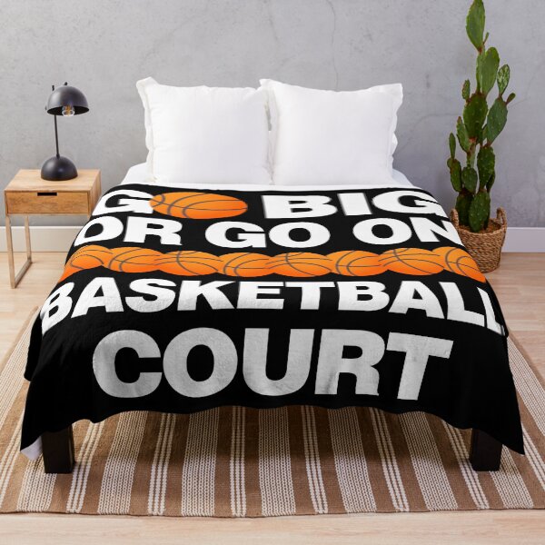 Item preview, Go Big or Go on Basketball Court designed and sold by elhefe.