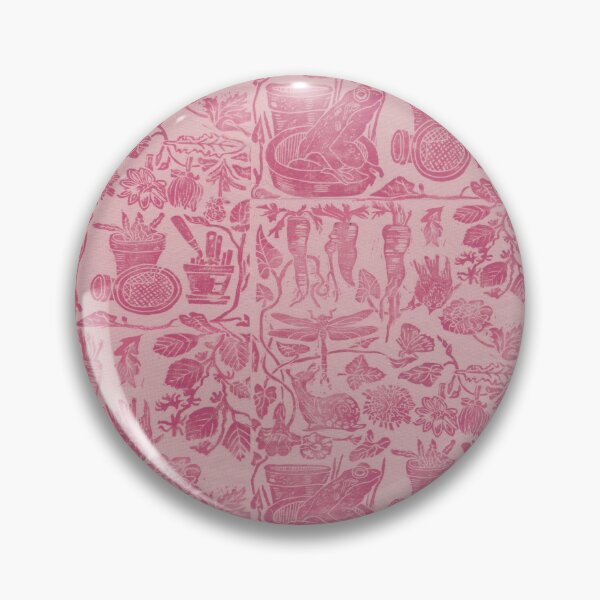 Item preview, Cottage garden pink repeat designed and sold by ChloeBirnie.