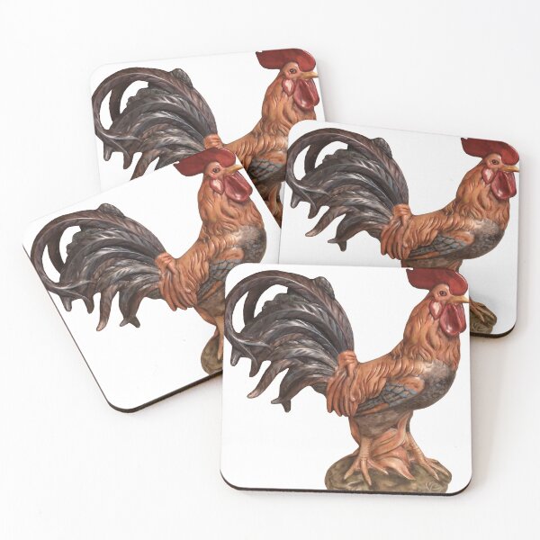 Item preview, old country kitchen rooster - version 1 designed and sold by TEN10digital.