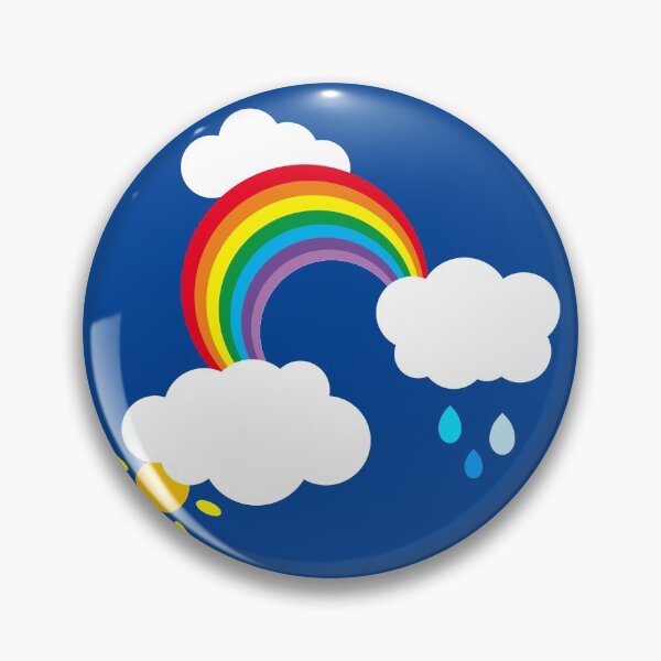 Item preview, Rainbow Weather Pattern 2 designed and sold by Helen McCartney Designs.
