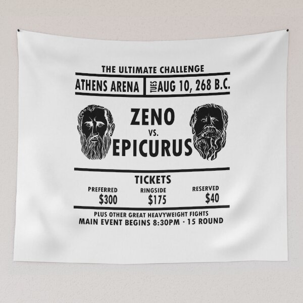 Item preview,  who know ancient Greek philosophers such as Epicurus and Zeno and would see them in boxing matches.












































































 designed and sold by LeMuesch.