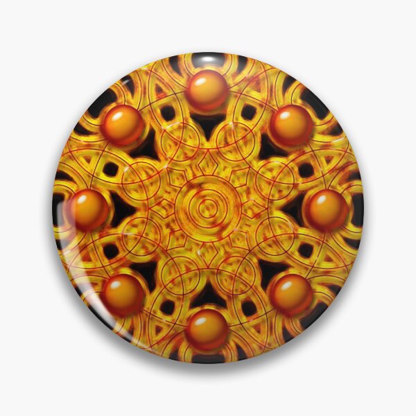 Item preview, Mandala 02 BIG redgold designed and sold by extramuros-cf.