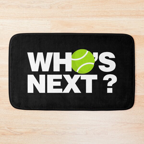 Item preview, Who is Next I am waiting on Tennis Court designed and sold by elhefe.
