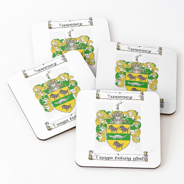 Item preview, Sweeney Family Crest and Motto designed and sold by Hibernia29.