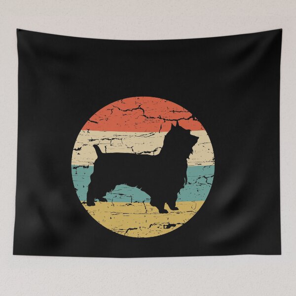 Item preview, Silky Terrier Vintage Retro Dog Lover Gift designed and sold by rafaeltto.