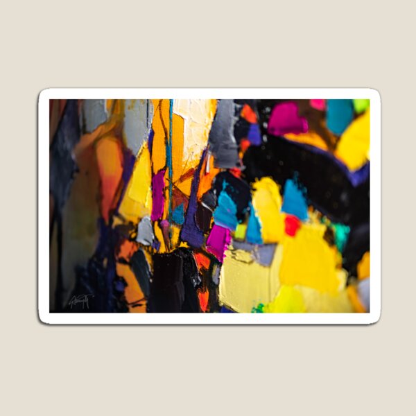 Painting Detail Design 4 Magnet
