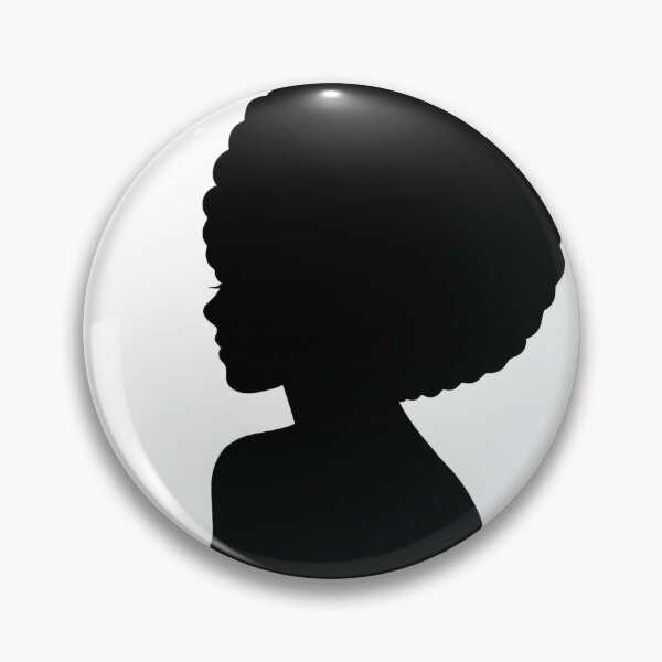 Item preview, Black Woman Silhouette designed and sold by shanigans-shop.