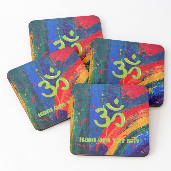 Item preview, Hari Om Tat Sat colorful designed and sold by BlueRoseNya.