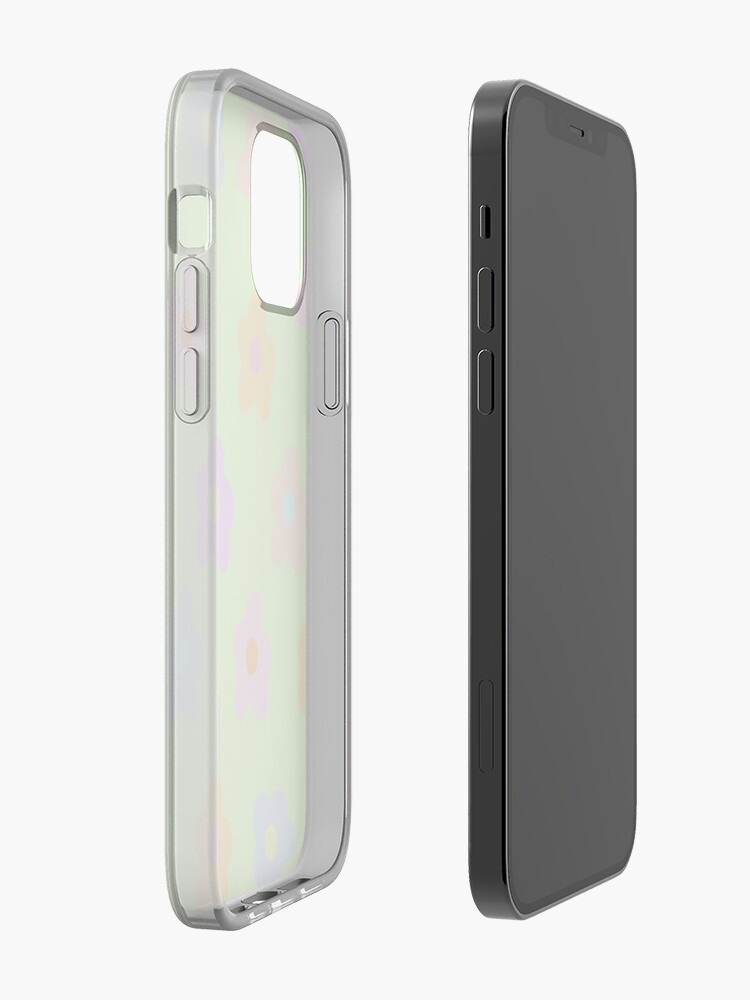 Alternate view of pastel 5-petal flowers iPhone Case & Cover
