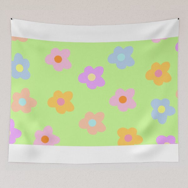 Item preview, pastel 5-petal flowers  designed and sold by emiartss.