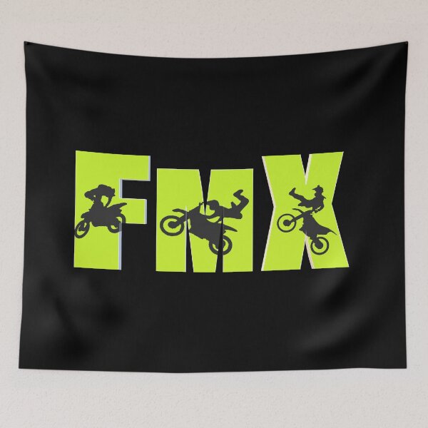 Item preview, FMX Freestyle motocross (Green text) designed and sold by Pendy777.