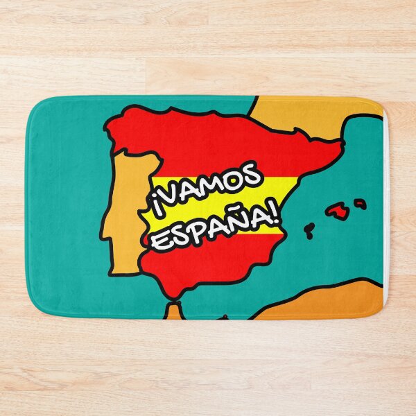 Item preview, Let's Go Spain - Map of Spain - World Cup 2010 designed and sold by jesumedina.