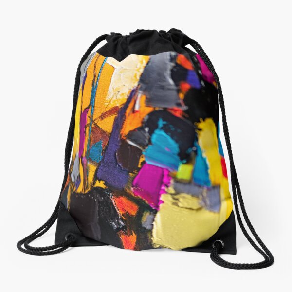 Painting Detail Design 4 Drawstring Bag