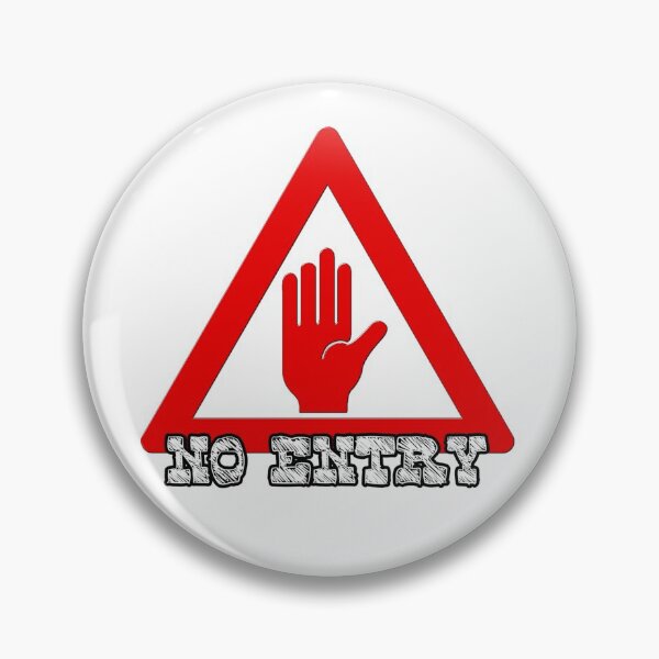 Item preview, No Entry Graphic Design designed and sold by Caleb Turner.