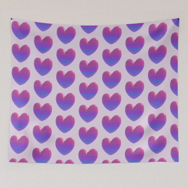 Item preview, Bisexual Flag Heart designed and sold by mooboo24.
