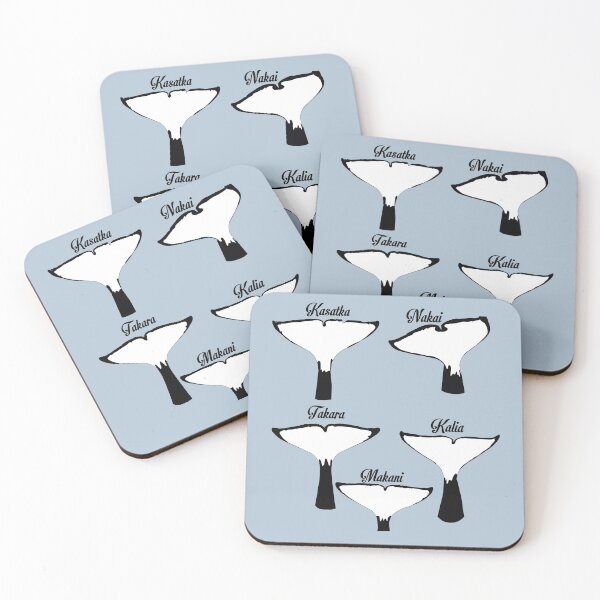 Item preview, KASATKA family tail flukes designed and sold by Animaldesigns24.