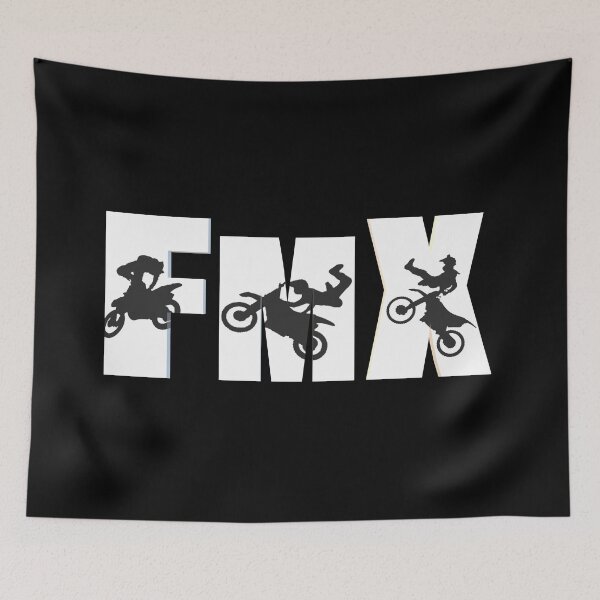 Item preview, FMX Freestyle motocross (White text) designed and sold by Pendy777.