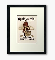 Captain Malcolm Framed Print