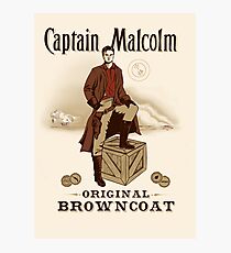Captain Malcolm Photographic Print