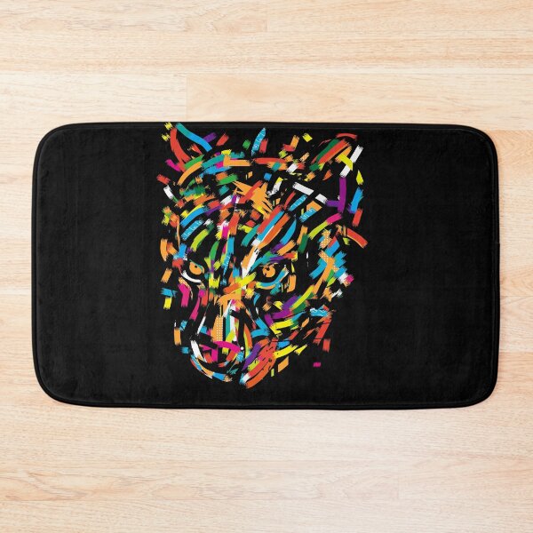 Item preview, graphic leopard designed and sold by kharma zero.