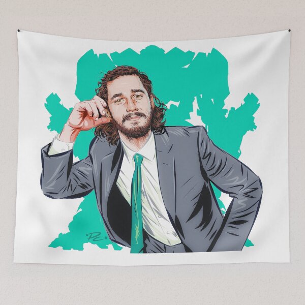 Item preview, Shia Labeouf - An illustration by Paul Cemmick designed and sold by TIGERDAVER.