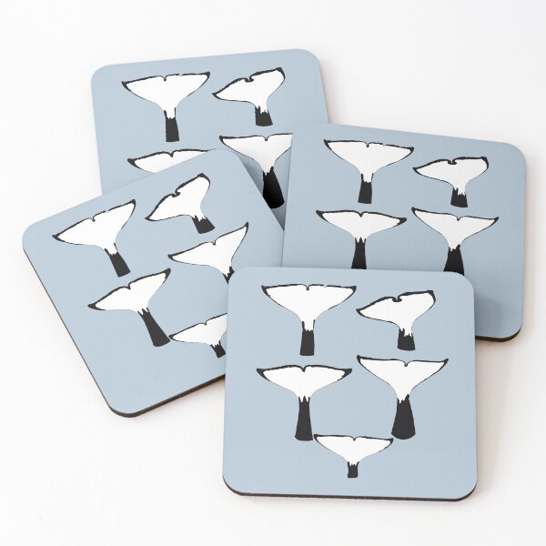 Item preview, KASATKA family tail flukes (No names) designed and sold by Animaldesigns24.
