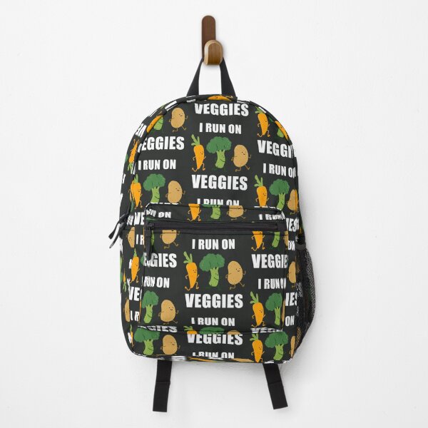 I Run On Veggies For Vegetarian Backpack