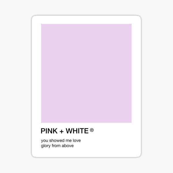 Frank Ocean – Pink + White Lyrics