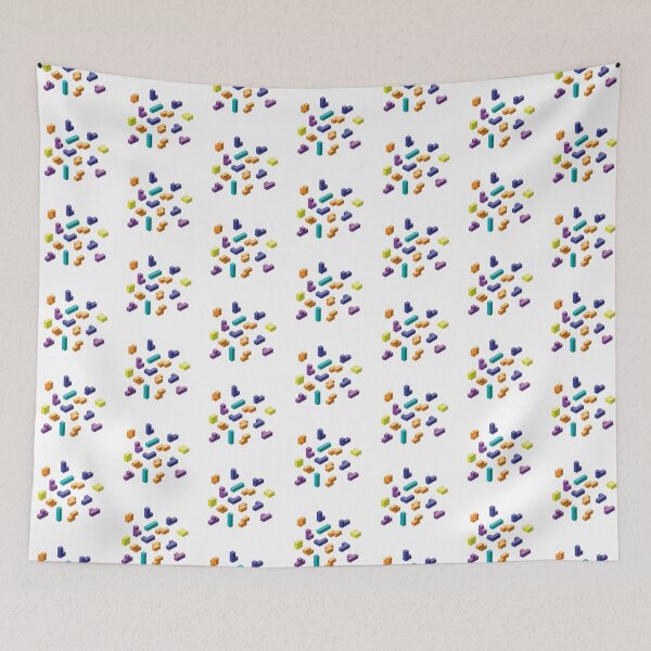 Item preview, Tetris pieces designed and sold by ThreeDotsDesign.