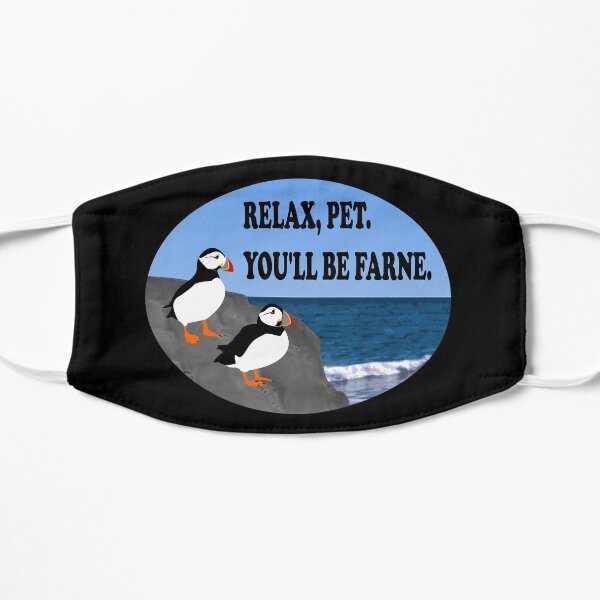Puffins at the Farne Islands Mask