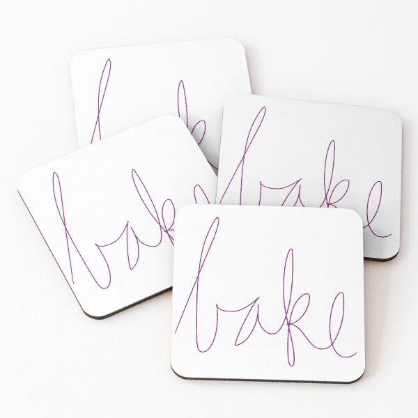 Item preview, bake cursive design designed and sold by STARK45701.