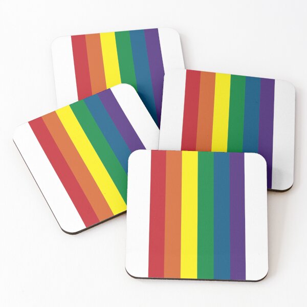 Item preview, Vertical Pride Rainbow Flag designed and sold by AfterJune.